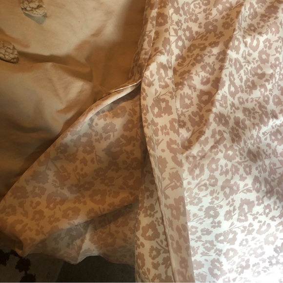 XL Target Slip Dress Floral Beige NWT - Picture 4 of 8